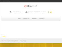 Tablet Screenshot of heatcraftonline.com